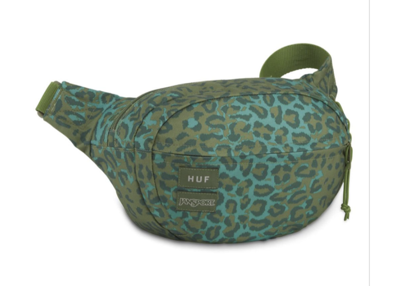 Fifth Avenue XL Bag by JanSport x Huf New Olive Cheetah